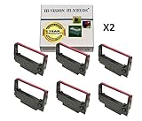 HI-VISION HI-YIELDS Compatible Ink Cartridge Replacement for Epson ERC-30 ( Black , 12-Pack )