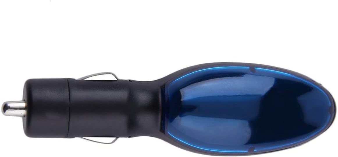 Detectorcatty Car Fuel Saver Save On Gas Economizer Save Gas Features Fuel Shark for Car Vehicles Black Compact
