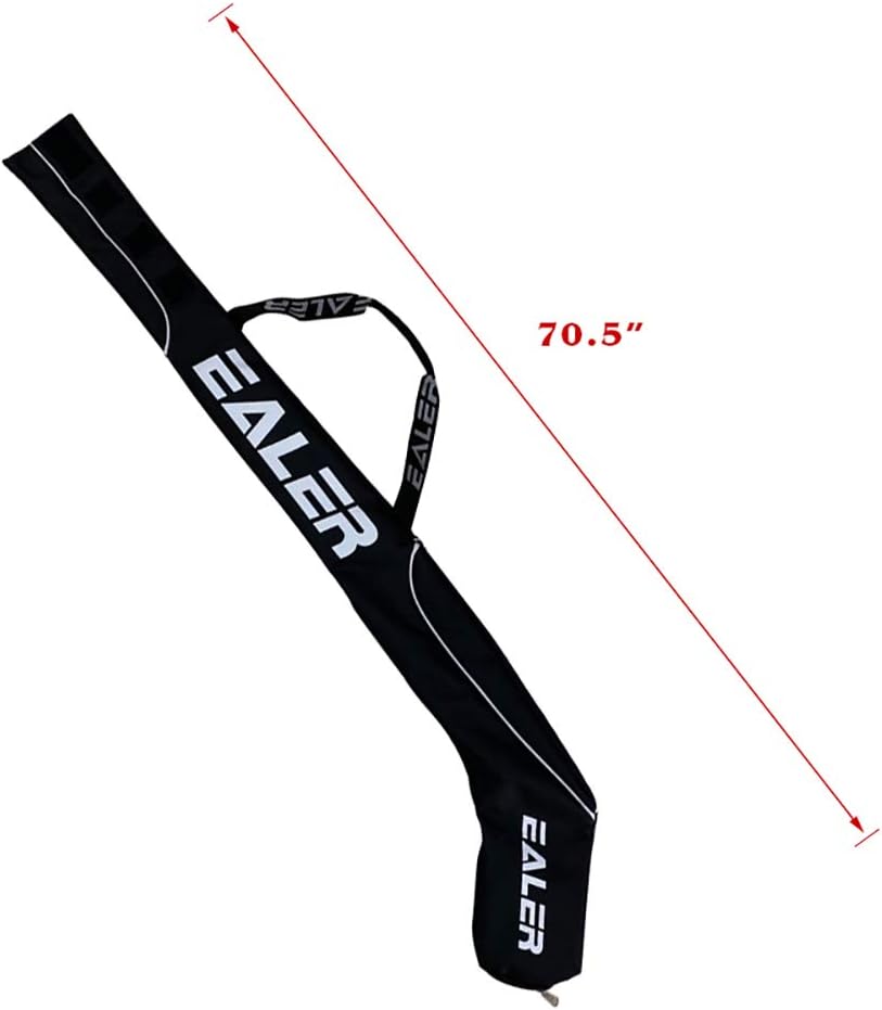 EALER HB200 One Shoulder Hockey Stick Bag Black Light Waterproof for Hockey Stick Adjustable Ice Hockey Equipment : Sports & Outdoors