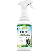 Eco Defense USDA Biobased Lice Spray for Furniture, Bedding, and Home - Natural Extra Strength Lice Treatment - Helps Keep Home Free of Lice