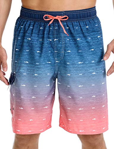 Mesh Lining Swim Trunks