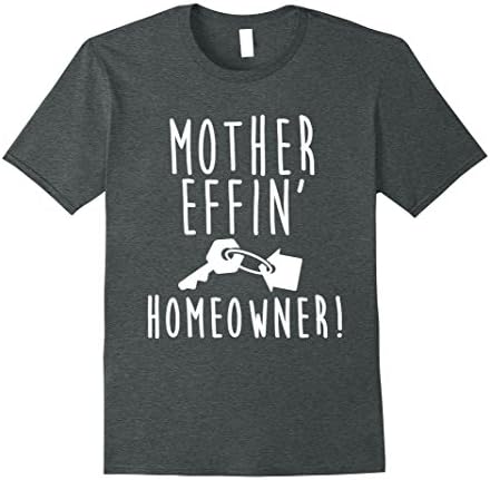 Mens Housewarming Gifts - New Homeowner Gifts - Realtor Shirt Large Dark Heather