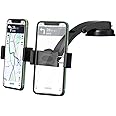 TenYua Dual Car Phone Mount,Car Phone Holder for Car Dashboard,Adjustable Phone Holder for 2 Cellphones Compatible with 3.5 to 6.8inch Smartphones