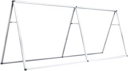 Amazon Com A Frame Banner Stand 3 X 8 Outdoor Horizontal