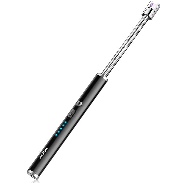 SUNMINE CANDLE LIGHTER ELECTRIC ARC LIGHTER USB RECHARGEABLE...