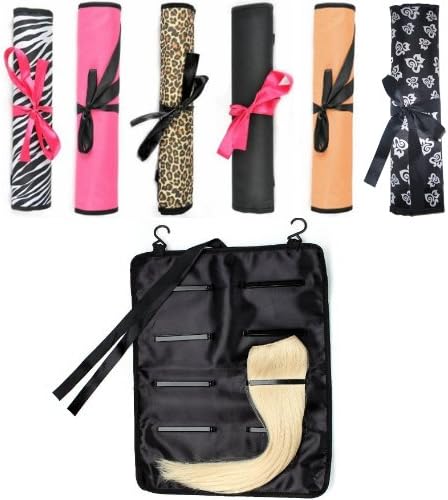 Pukka Hair Extensions - Pink Storage Bag/Case/Wrap to store Clip In Human/Synthetic Hair Extensions