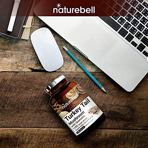 Advanced Turkey Tail Quercetin Supplements, Turkey Tail (Coriolus Versicolor) with Quercetin