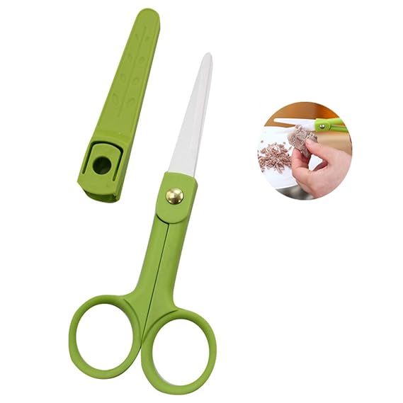 Ceramic Kitchen Shears, Baby Food Scissor, Multi Purpose