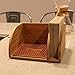 Caddy for Pour Over Coffee Maker, Bamboo Stand fits Chemex, Bodum, Cosori, HexNub Coffee Carafes, Heatproof Mat, Filter Holder