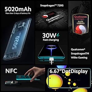 Xiaomi Redmi Note 9 PRO -Smartphone 6.67" FHD+ DotDisplay (6GB RAM, 64GB ROM, Quad Camera , 5020mah Batteria, NFC) 2020 [Versione Italiana] - Colore Interstellar Grey - immagine 6