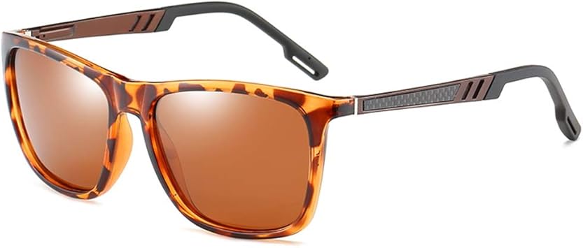 Amazon Co Jp メンズドライビング偏光スポーツサングラスのal Mgのメタルフレームウルトラライト ファッションサングラストレンド合金スプリング脚メガネレディース A スポーツ アウトドア