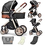 3 in 1 Baby Stroller Pushchair High Landscape
