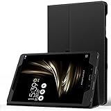 MoKo ASUS ZenPad 3S 10 Z500M Case, Ultra Compact Slim Folding Stand Cover Case, with Auto Wake / Sleep & Built-in Hand Strap for ASUS ZenPad Z500M-C1-GR 9.7