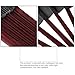 FENICAL Bamboo Folding Hand Black Fan Wedding Party For Men