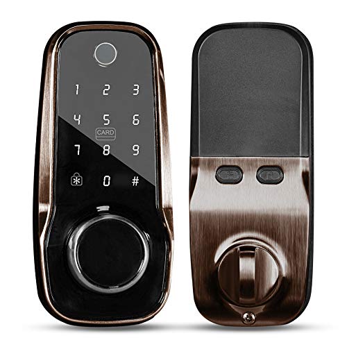 Smart Lock Front Door, ChicAid Keyless Entry Door Lock, Digital Electronic Deadbolt with Touch Keypa