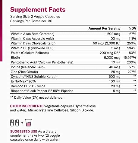 Finders Hair Growth Vitamins Clinically Proven Ingredients