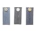 Janext Denim Waist Extender with Metal Button for Jeans Men and Women,Set of 3