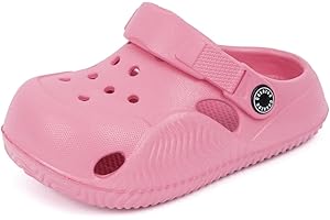 Zoolar Toddler Cute Garden Clogs Boys Girls Slip On Shoes Summer Lightweight Outdoor Slides Sandals Infant Children Beach Pool Shoes (Toddler/Little Kids)