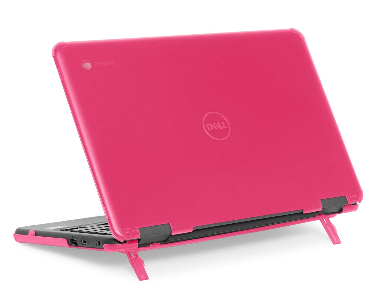 mCover Case Compatible for 2019~2022 11.6" Dell Chromebook 3100/3110 Education Clamshell (180 ° Hinge) Laptop ONLY (NOT Fitting Any Other Dell Models) - Pink