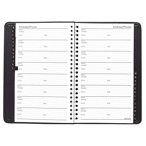 ATAGLANCE Large Telephone & Address Book, 800+ Entries, 47/8" x 8