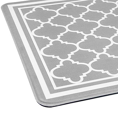 Pauwer Anti Fatigue Kitchen Rug Set of 2 Non Slip Waterproof Kitchen