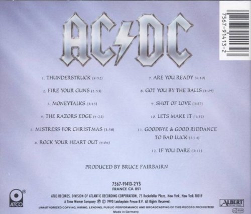AC/DC Album: «The Razors Edge»