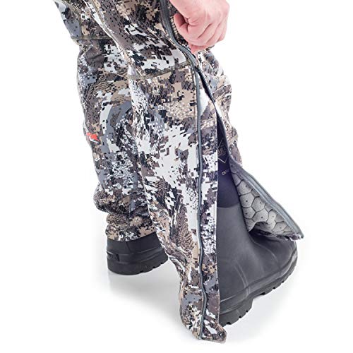 SITKA Men's Fanatic Lite Insulated Whitetail Optifade Elevated II Camo Hunting Bibs, XXX-Large