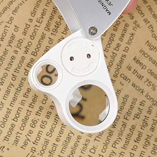 Microscopes & Endoscope,Maserfaliw Magnifier,Beileshi 30X 60X Dual Lens LED Illuminated Magnifier Loupe Magnifying Glass