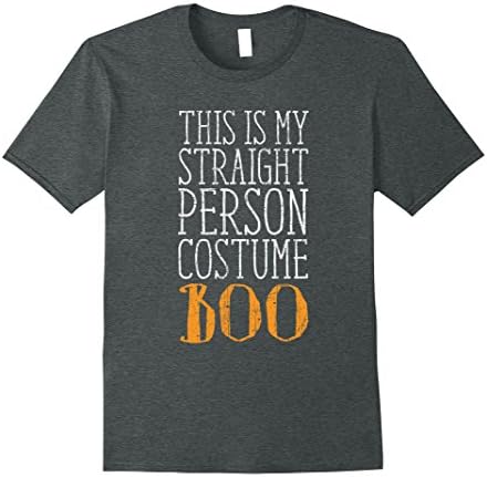 Mens My Straight Person Costume Boo - Halloween Gay Apparel 3XL Dark Heather