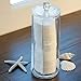 Cotton Pad Holder Dispenser Acrylic Cotton Round Dispenser/Facial Beauty Pad Container Holder/Cosmetic Organizer