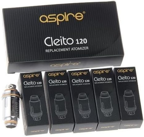 Original Aspi&amp;re Clei&amp;to 120 0.16 0hm 5pcs