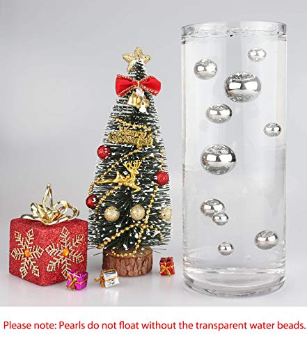 NOTCHIS 50PCS Silver Floating Pearls Beads for Vases, No Hole Highlight Pearl Bead Vase Fillers for  - //medicalbooks.filipinodoctors.org