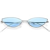 Dollger Cat Eye Cute Sunglasses for Women Men Triangle Vintage Trendy Cool Sun Glasses