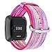 Youkex for Fitbit Versa Bands, Colorful Strap Replacement Wrist Band for Fitbit Versa Fitness Smart Watch Women men