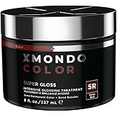 XMONDO Color 5R Deep Red Color Depositing Mask & Glossing Treatment Infused with Bond Boosters for Nourishment, Revitalize & Repair, Vegan Formula, 8 Fl Oz