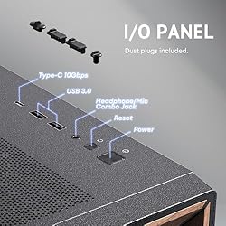 Antec Flux Wood, 5 x PWM Fans