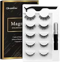Magnetic Eyelashes Kit Magnetic Eyeliner With Magnetic Eyelashes Magnetic Lashliner For Use with Magnetic False Lashes...