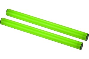 PATIKIL Junior Relay Track Batons, Plastic Race Field Running Stick for Outdoor Athletics Sport Game Tool