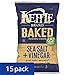 Kettle Brand Baked Potato Chips,  Sea Salt and Vinegar, 4 Ounce (Pack of 15)