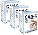 Can-C Lubricant Eye Drops with Can-C Lubricant Eye Drops with N-Acetylcarnosine, 3 boxes with six 5ml vials