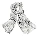 JewelryWe Lightweight 2014 Women's Gauzy Marilyn Monroe & Boutique Designs Long Silk Blend Chiffon Scarf Wrap Shawl for Mothers Day