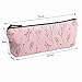 eBoot Flower Pencil Case Zippered Canvas Pouch Cosmetic Bags, 5 Pieces