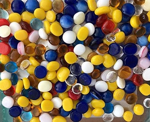Glass Dots Frit Balls COE90 for Fusing, Mosaic, Stained Glass