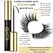 KEMBI Magnetic Eyeliner with Lashes - Natural Look Magnielash Kit - Vegan, Cruelty-Free Lash Liner & Reusable Eyelashes, No Glue & Mess Free, Fast & Easy to Apply Magnetic Liner and Eyelashes