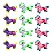 Liberty Imports Set of 12 Pcs Mini Unicorns Magical Coil Springs - Cute Figures Toy Springs Party Favors Supplies Birthdays Gifts Game Prizes