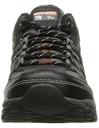 Skechers, tenis deportivos para hombres Afterburn M. Fit Mid-High.