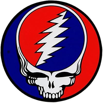 Amazon Com Aj S Signs Apparel Gratful Dead Steal Your Face Vinyl Decal Sticker Automotive