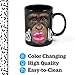 BigMouth Inc Color Changing Monkey Mystery Mug, Holds 16z, Changes When Hot or Cold, Ceramic Coffee Cup, Novelty Mug