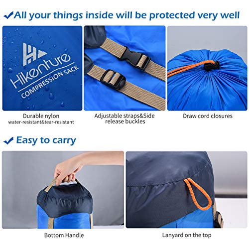 Hikenture Sleeping Bag Stuff Sack,Tear Resistant Nylon Sleeping Bag