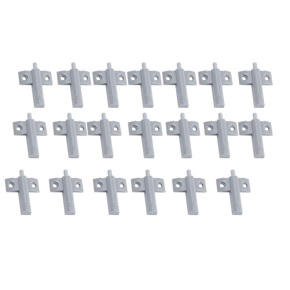 20pcs/ Set Plastic Damper Buffer Cupboard Door Stop for Drawer Cabinet Door